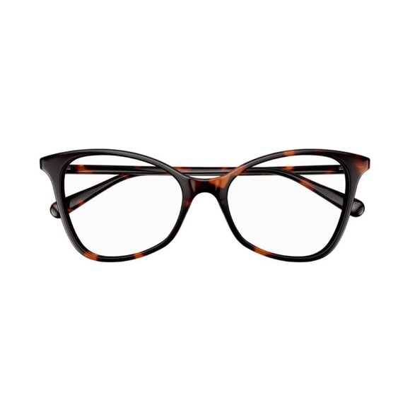 NWT GUCCI EYEGLASSES WOMEN HAVANA CAT EYE EYEWEAR GUCCI - Picture 2 of 3